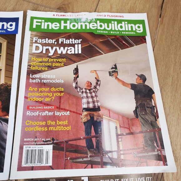 Lot of 6 Magazines Fine Homebuilding Family Handyman DIY Tools & Shops 2010s - Picture 6 of 11
